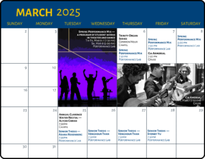 AAC March 2025 Event Calendar