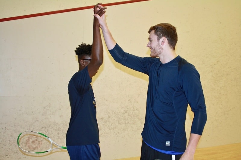 Capitol Squash volunteer