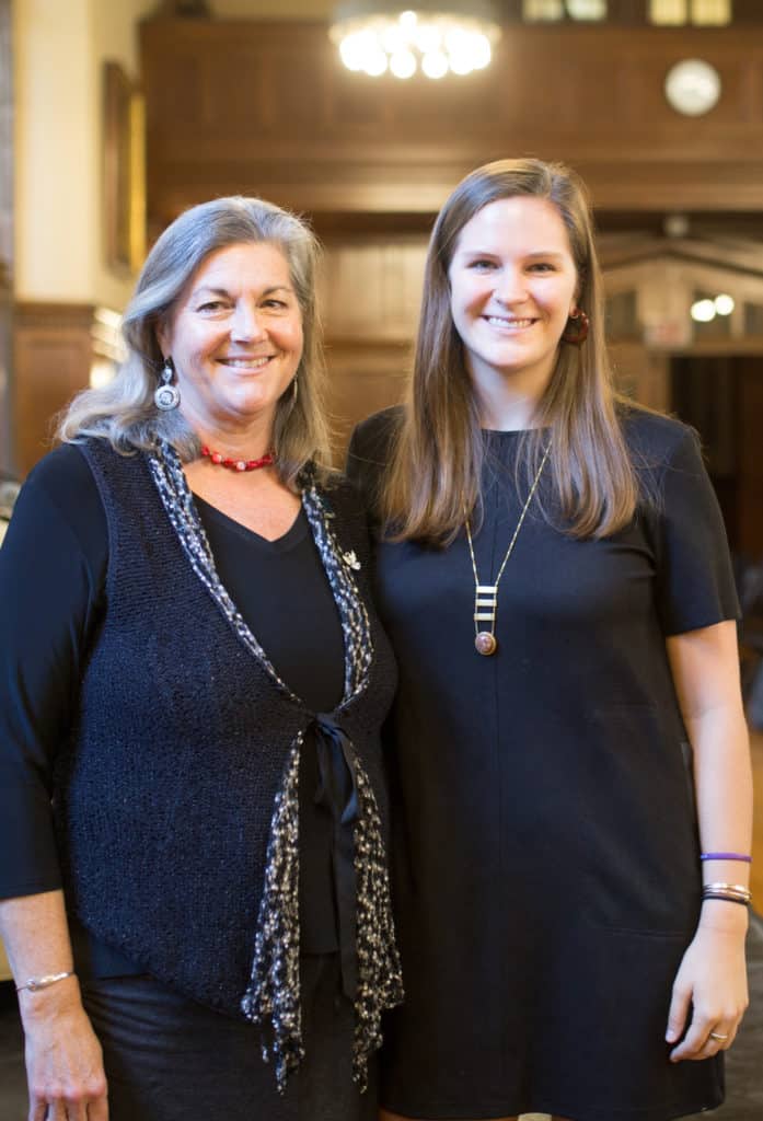 Jane Swift ’87 and Cat MacLennan ’20